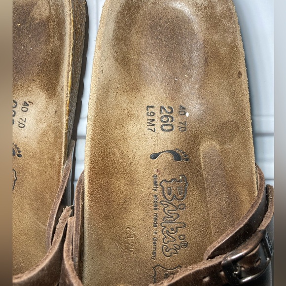 Brown Leather Birki’s Sandals - Picture 2 of 12